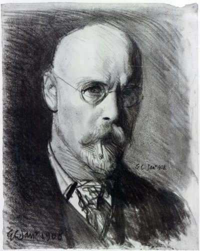 Self Portrait, 1908 by George Clausen